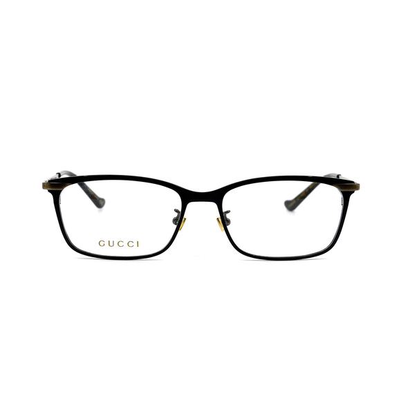 NEW GUCCI GG1130OJ 001 TITANIUM BLACK AUTHENTIC EYEGLASSES FRAME - Picture 3 of 16